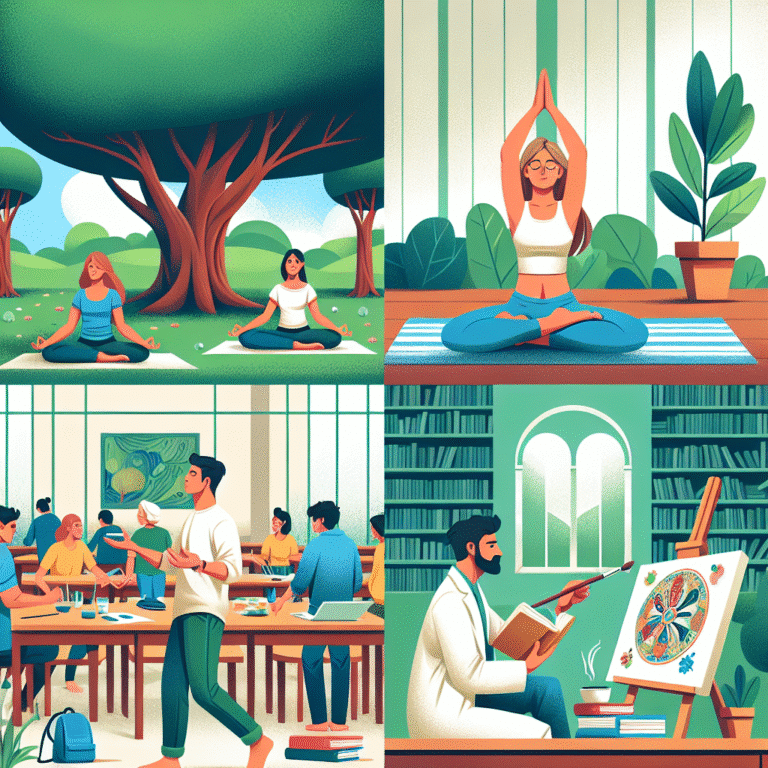 quick stress relief activities every student can try