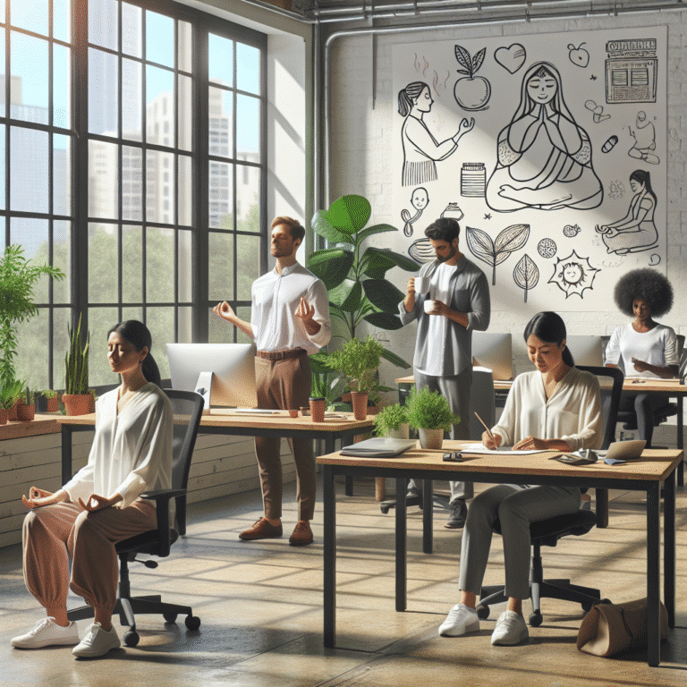 mental wellness tips for office employees