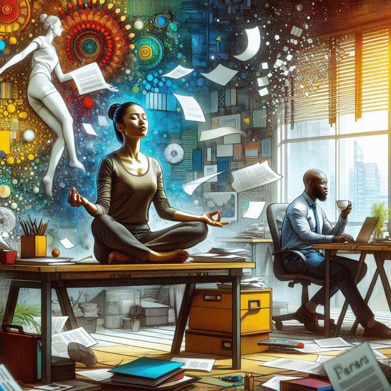 tips for staying calm in a fast-paced work environment