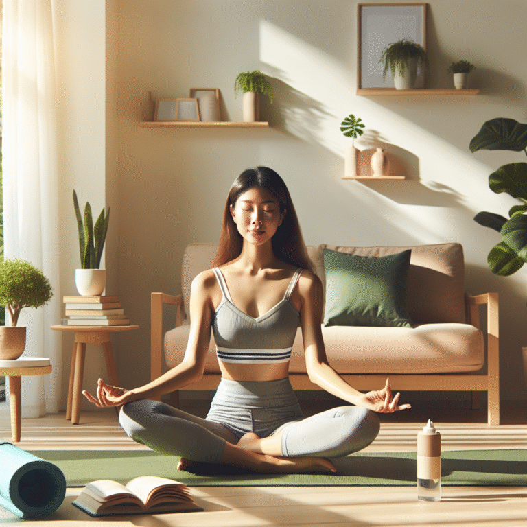 easy stress relief exercises at home