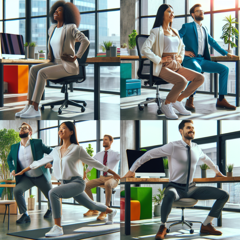 quick energy-boosting exercises at work