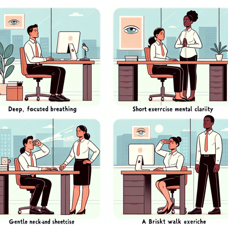 short office exercises for mental clarity
